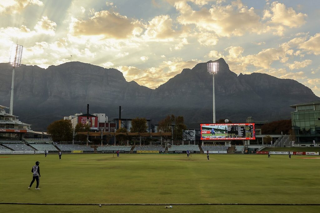 Newlands during a Western Province–Boland match in March 2026. File photograph, not the Australia Test.