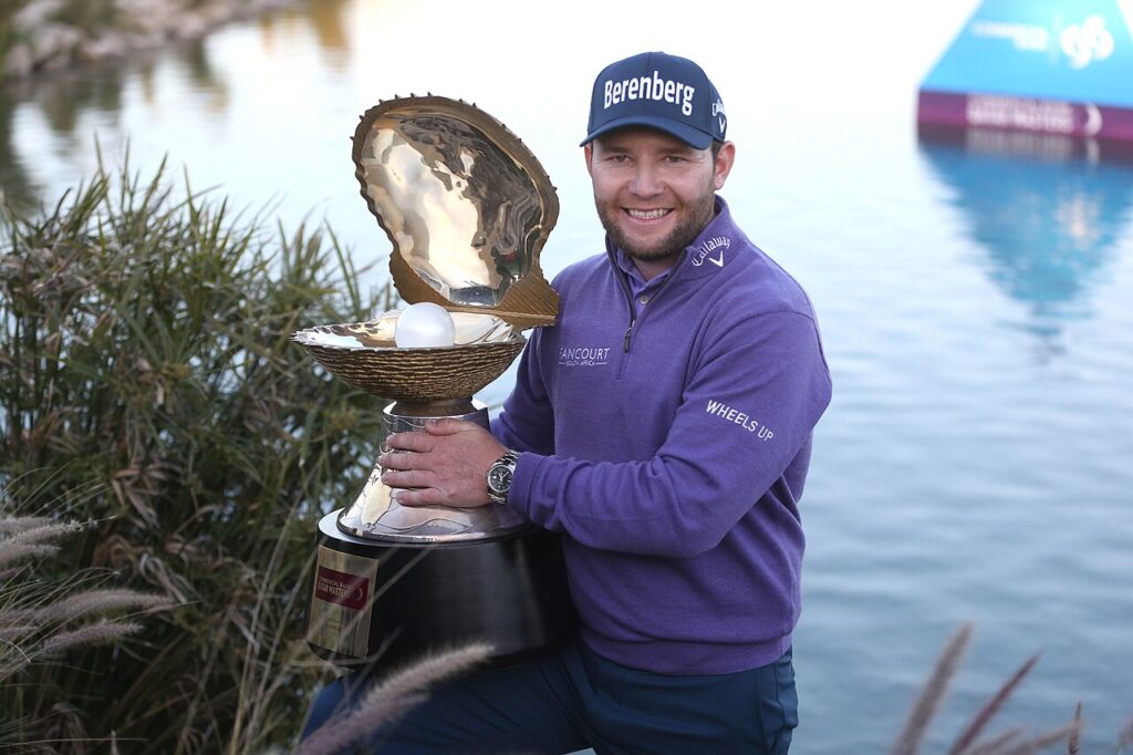 Branden Grace in a file photograph associated with his Qatar Masters appearance.