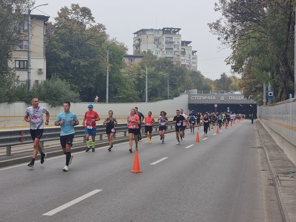 Runners at the 2024 Sofia Marathon. Illustrative file photograph.